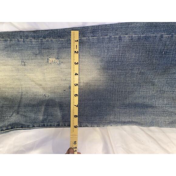 Roberto‎ Cavalli by Just Cavalli Jeans Mens Size 38 x 34 Faded Grunge Pocketed - Picture 8 of 16